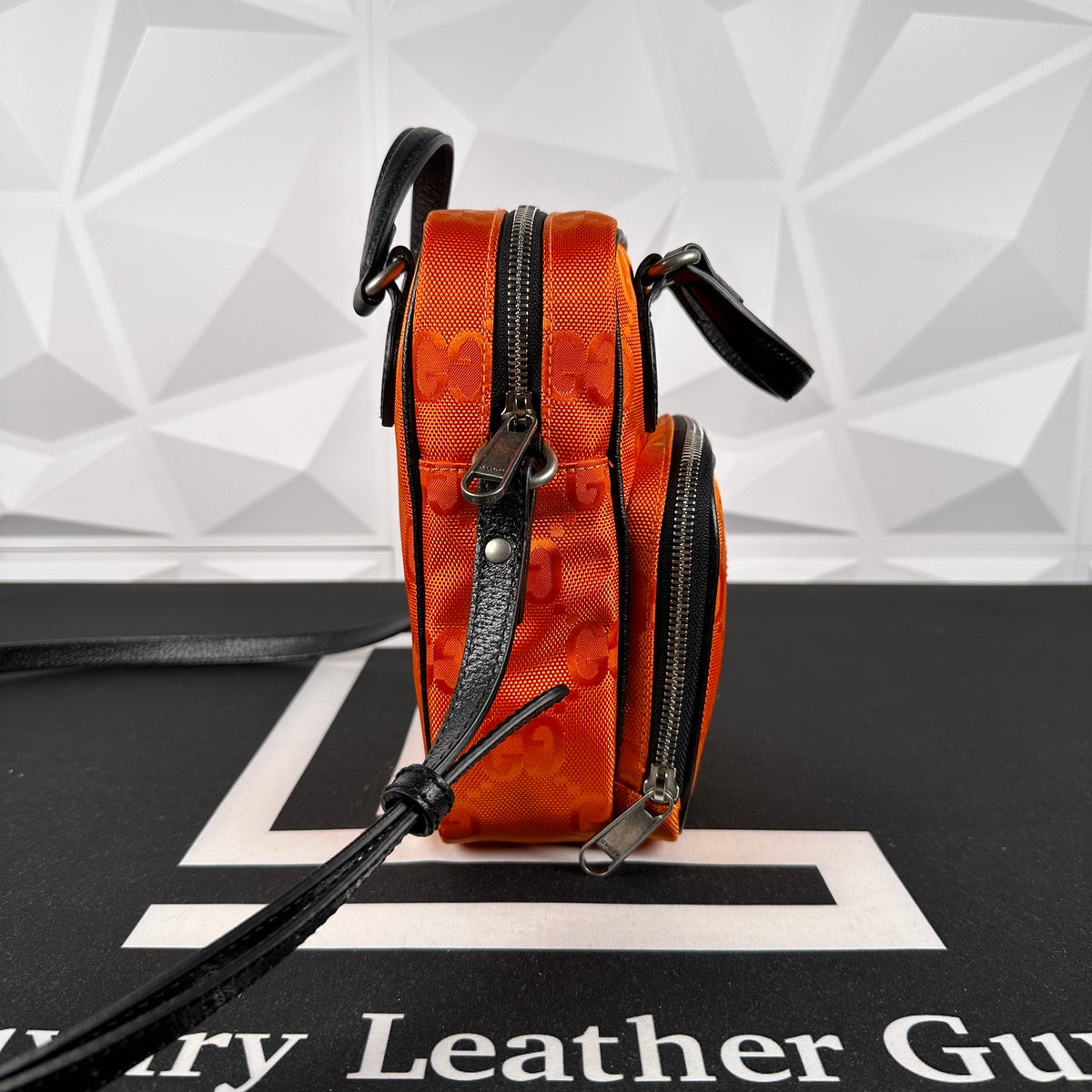 Gucci Orange Off The Grid Crossbody – Luxury Leather Guys