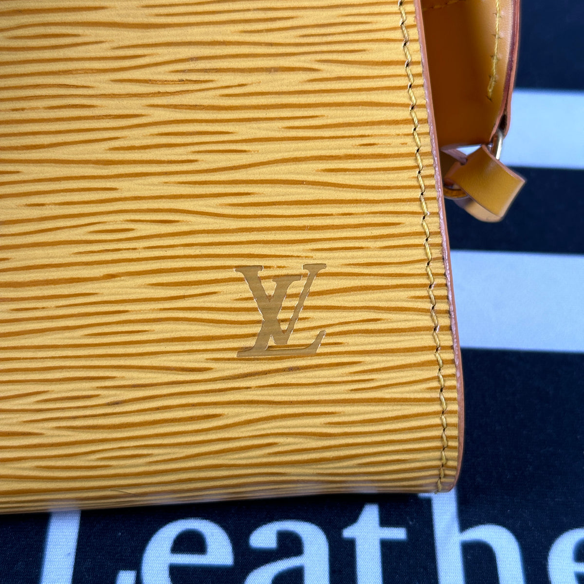 vuitton yellow epi leather crossbody
