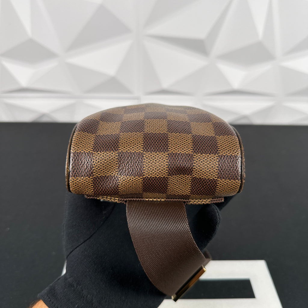 Louis Vuitton, Bags, Authentic Louis Vuitton Geronimo Damier Ebene Bag