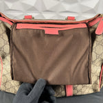 Gucci Monogram Boston Bag (214397)