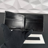 Saint Laurent Cassandre East/West Wallet in Smooth Leather