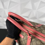 Gucci Monogram Boston Bag (214397)