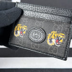 Gucci Black Tiger Card Case (673002)