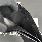 Saint Laurent Cassandre East/West Wallet in Smooth Leather