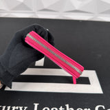 MCM Pink Mini Veritas Zippy Wallet (PK001)