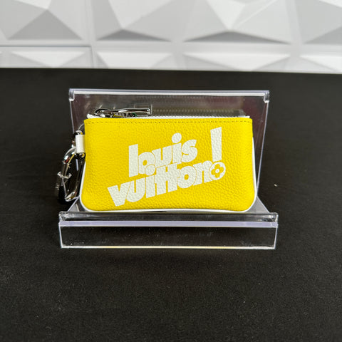 Louis Vuitton Yellow Key Pouch (RFID)