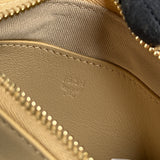 MCM Beige Color Splash Key Pouch (6001)