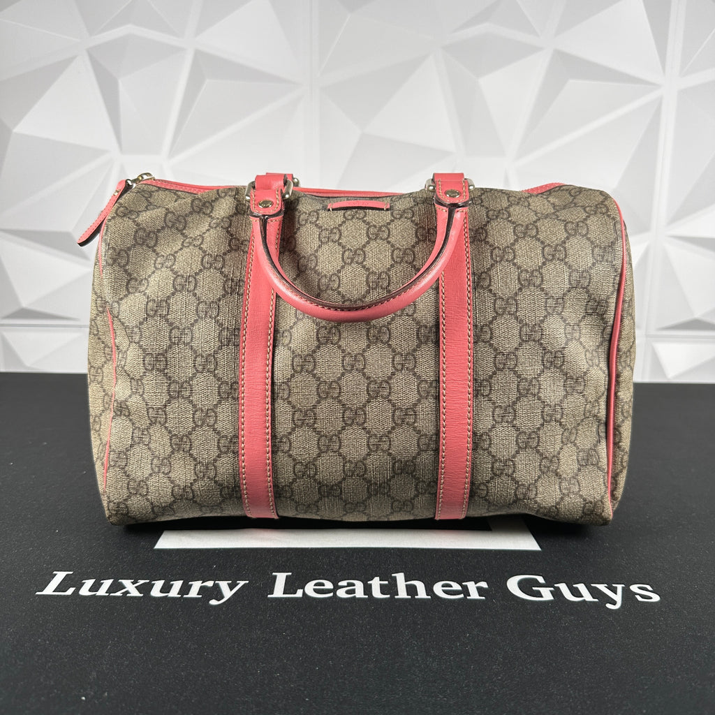 GUCCI MONOGRAM BOSTON BAG