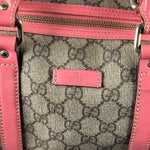 Gucci Monogram Boston Bag (214397)