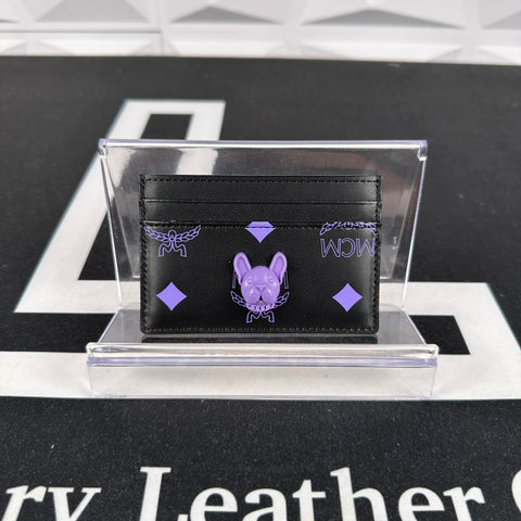 MCM M Pup Purple Card Case (U4001)