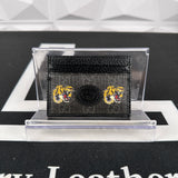 Gucci Black Tiger Card Case (673002)