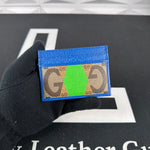 Gucci Green Rhombus Card Case (673002)