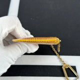 Louis Vuitton Yellow Epi Keypouch (CA1916)