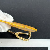 Louis Vuitton Yellow Epi Keypouch (CA1916)
