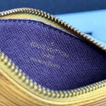 Louis Vuitton Yellow Epi Keypouch (CA1916)