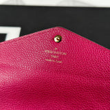 Louis Vuitton Magenta Empreinte Sarah (CA4175)