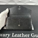 Louis Vuitton Black Epi Sarah (CA3168)