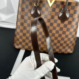Louis Vuitton Damier Ebene Kensington Handbag (DU2126)