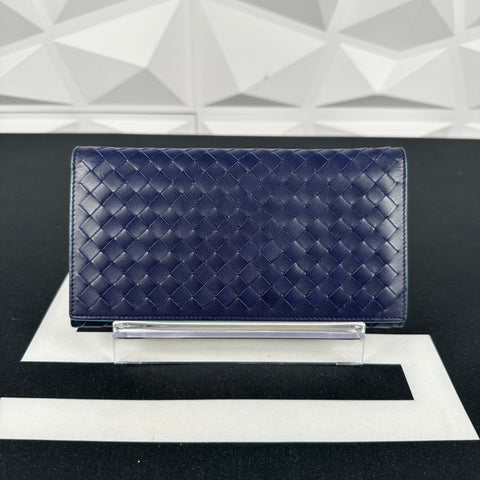 Bottega Veneta Blue Long Wallet (S01708794L)