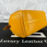 Louis Vuitton Yellow Epi Speedy 25 (VI0915)