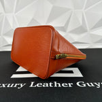 Louis Vuitton Brown Epi Alma PM (MI1916)