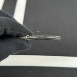 Louis Vuitton Damier Graphite Keep It Bracelet (Size 21)