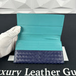 Bottega Veneta Blue Long Wallet (S01708794L)