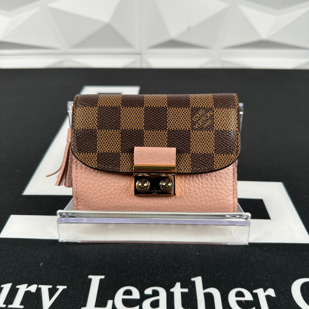 Louis Vuitton Damier Ebene Croisette Wallet (MI2199) – Luxury