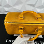 Louis Vuitton Yellow Epi Speedy 25 (VI0915)