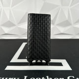 Gucci Black Micro Guccissima Long Bifold (5444792778)
