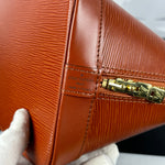 Louis Vuitton Brown Epi Alma PM (MI1916)