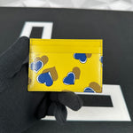 Gucci Yellow Heartbeat Card Case (534563)