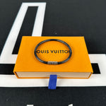 Louis Vuitton Damier Graphite Keep It Bracelet (Size 21)
