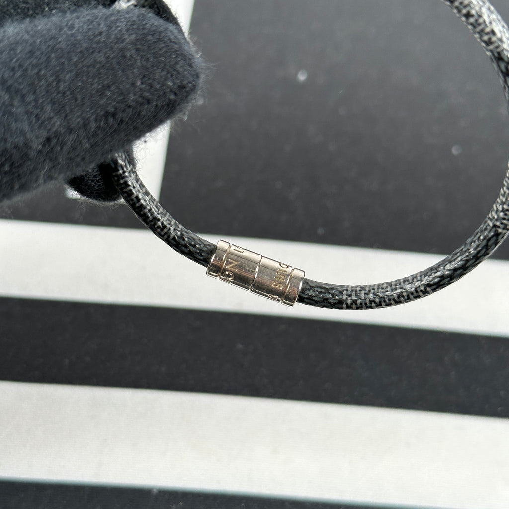 Bracelet Louis Vuitton leather half to half