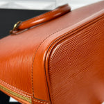 Louis Vuitton Brown Epi Alma PM (MI1916)