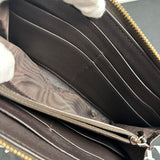 Gucci Brown Monogram Zippy (332747-525040)