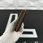 Gucci Brown Monogram Zippy (332747-525040)
