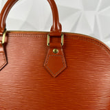Louis Vuitton Brown Epi Alma PM (MI1916)