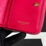 Yves Saint Laurent Compact Zip Around Wallet (1217)