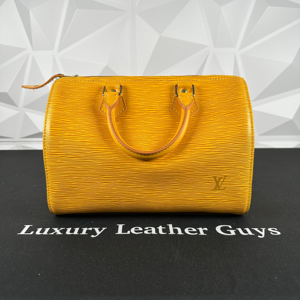 Louis Vuitton - Authenticated Saint Jacques Handbag - Leather Yellow for Women, Good Condition