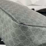 Gucci Black Monogram Messenger Bag (169935)