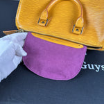 Louis Vuitton Yellow Epi Speedy 25 (VI0915)