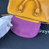 Louis Vuitton Yellow Epi Speedy 25 (VI0915)