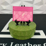 Gucci x Palace Pink GG Supreme Card Case