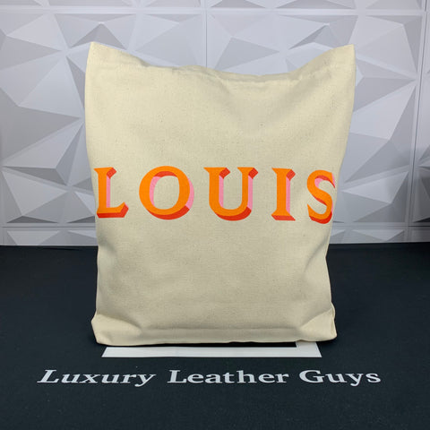 Louis Vuitton NYC Exclusive 200 Trunks Painters Tote Bag Blue