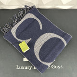 Gucci Jacquard Wool Scarf