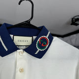 Gucci Blue Collared Polo