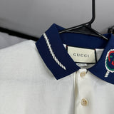 Gucci Blue Collared Polo