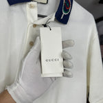 Gucci Blue Collared Polo