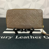 Louis Vuitton Brown Empreinte Zippy Wallet (SP2160)